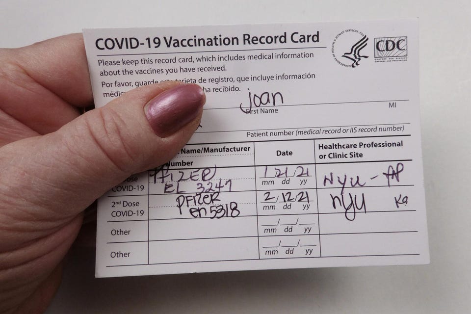 Vaccination Card